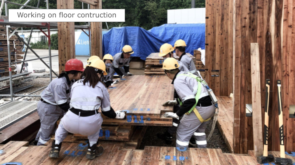 Construction on -site photo